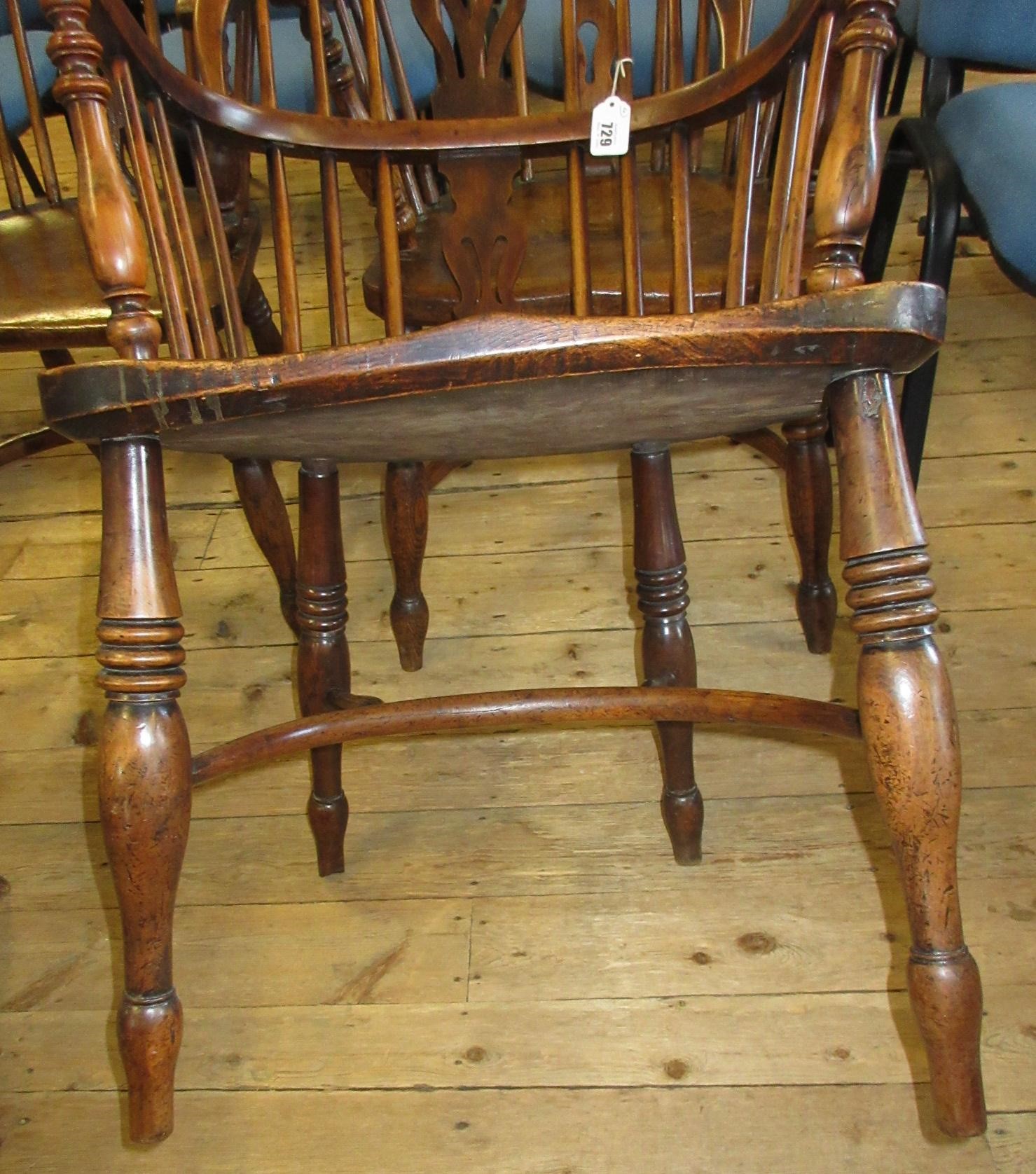 A SET OF FOUR YEW Image