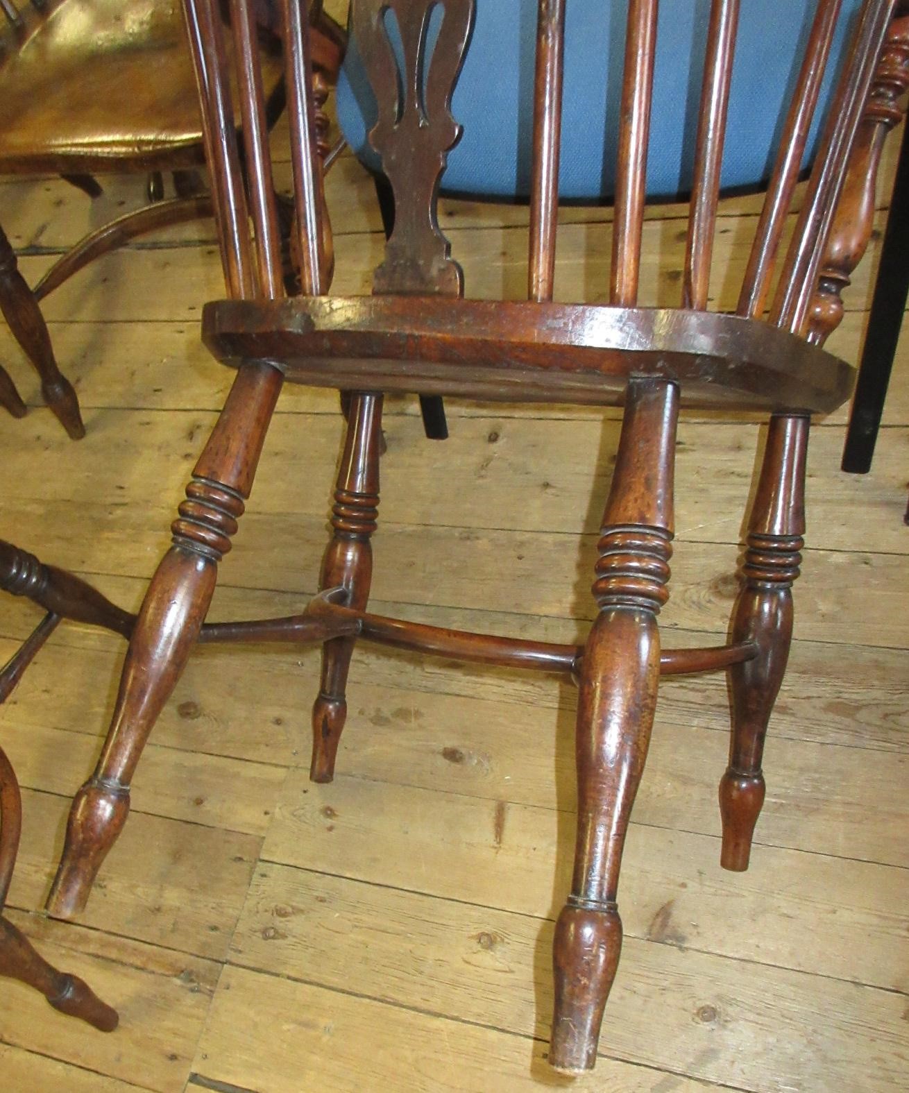 A SET OF FOUR YEW Image