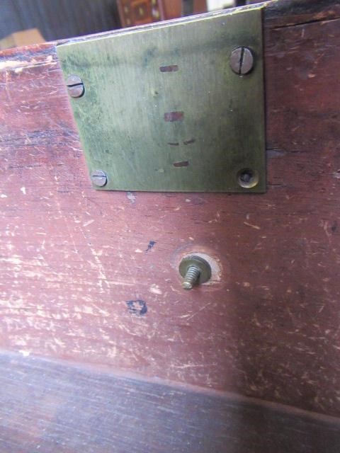 A REGENCY MAHOGANY BOWED CHEST Image