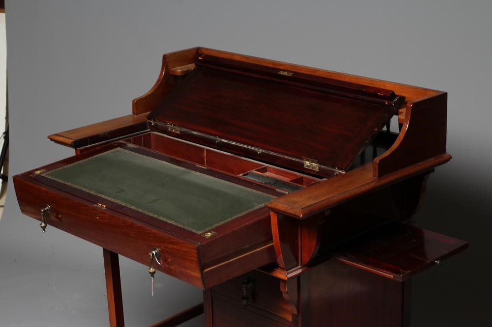 A MAHOGANY DESK Image