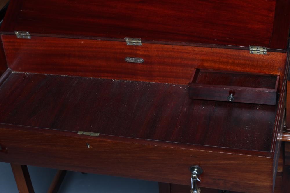 A MAHOGANY DESK Image