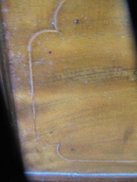 A GEORGIAN MAHOGANY BOWED CHEST Image