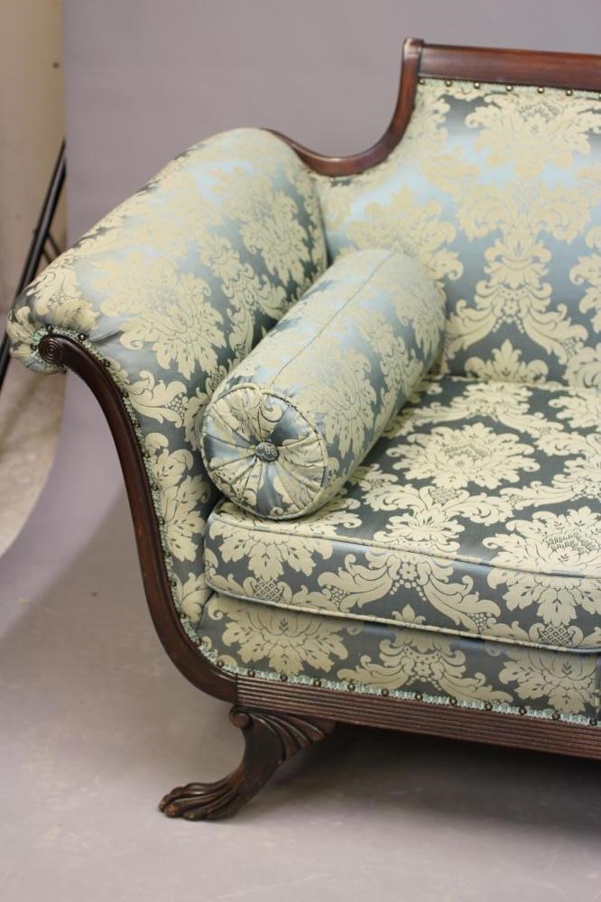 A REGENCY MAHOGANY SHOW FRAME SOFA Image