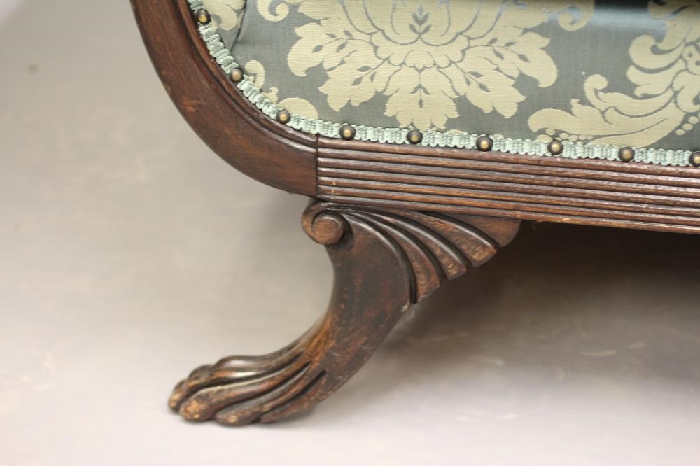 A REGENCY MAHOGANY SHOW FRAME SOFA Image