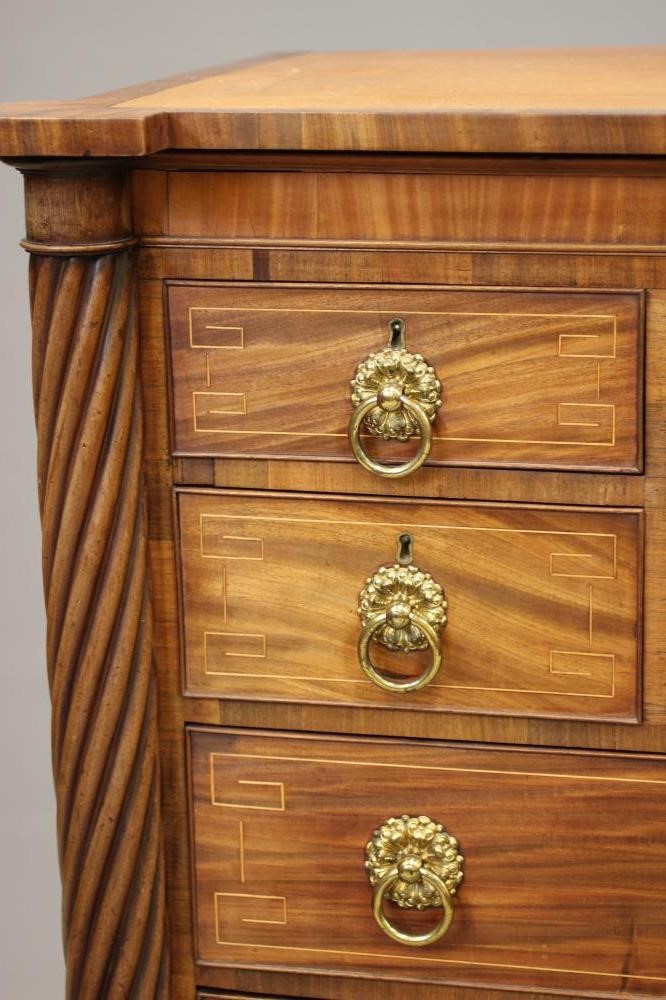 A REGENCY MAHOGANY SCOTTISH CHEST Image
