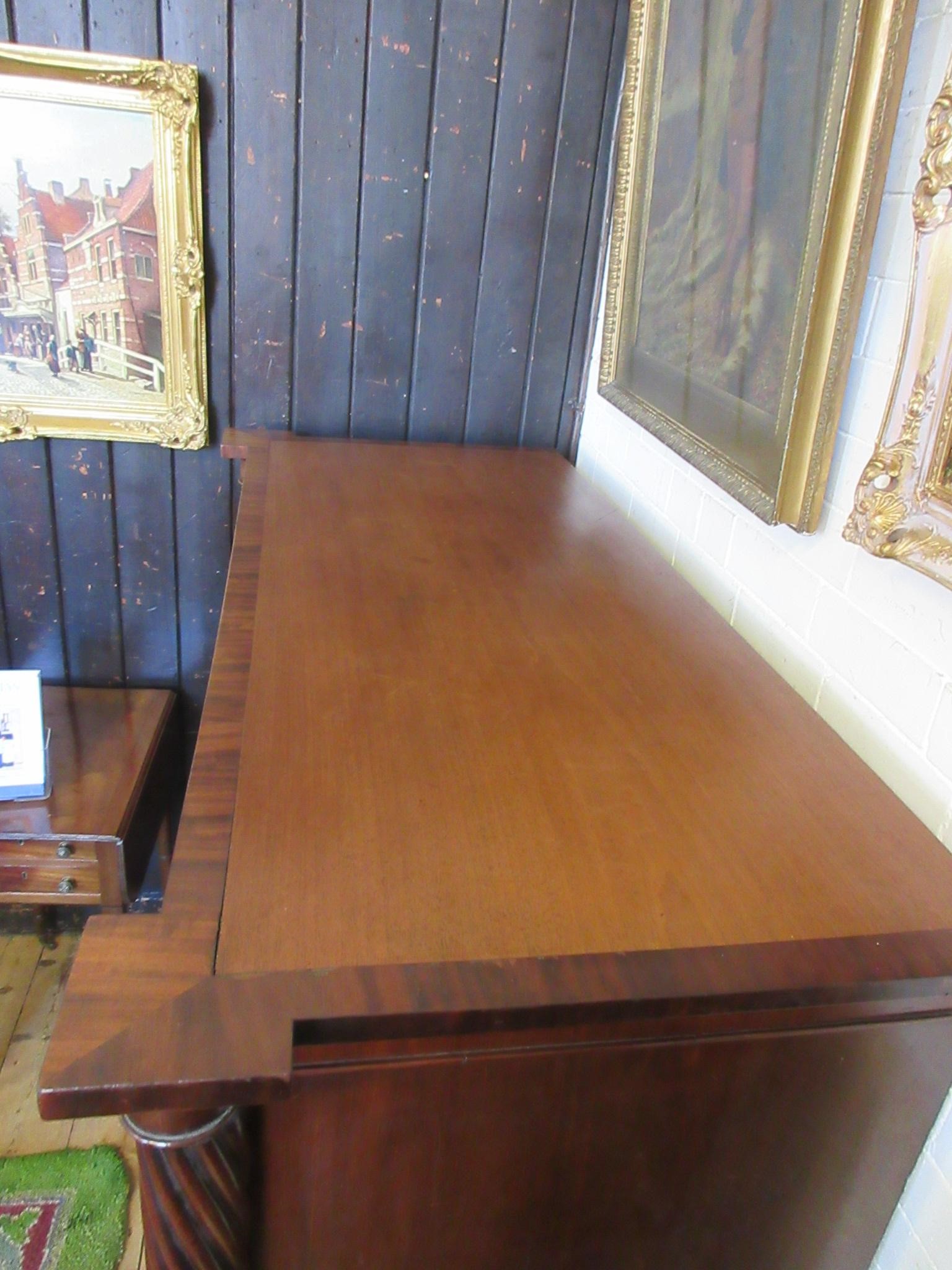 A REGENCY MAHOGANY SCOTTISH CHEST Image