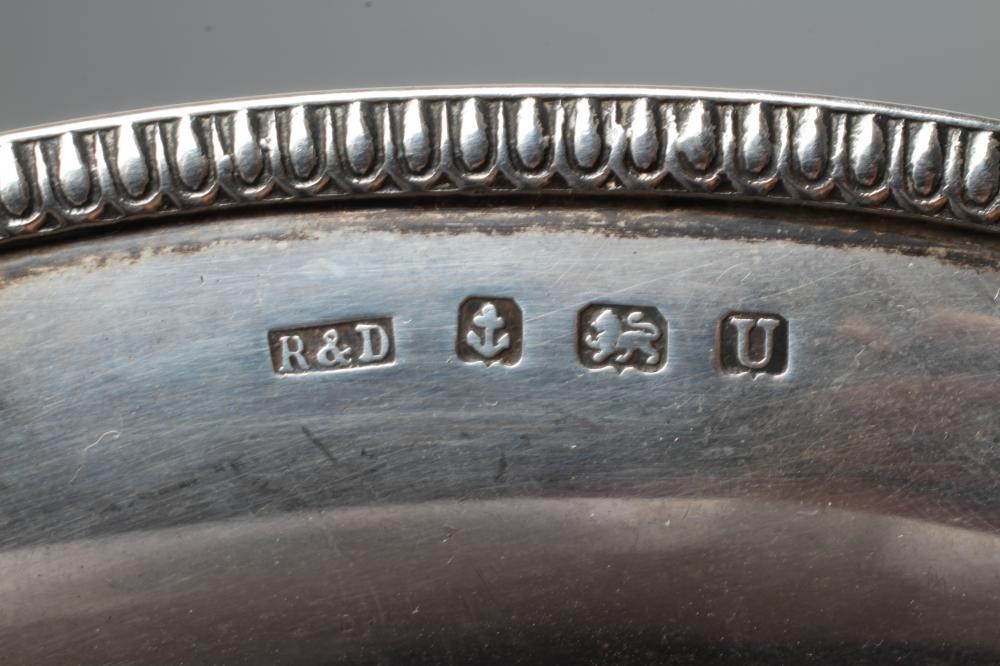 A SILVER LOW PEDESTAL DISH Image