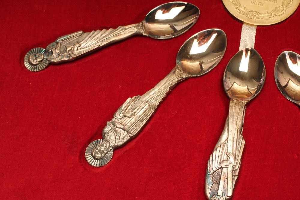 "ST PAUL'S CATHEDRAL SILVER APOSTLE SPOONS" Image