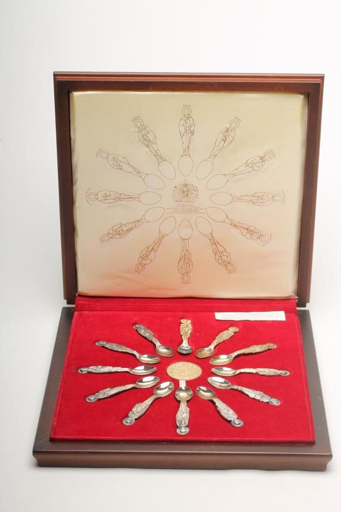 "ST PAUL'S CATHEDRAL SILVER APOSTLE SPOONS" Image