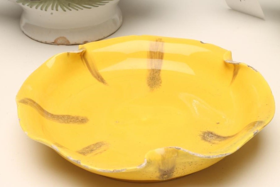 TWO FRENCH FAIENCE TEAPOTS Image