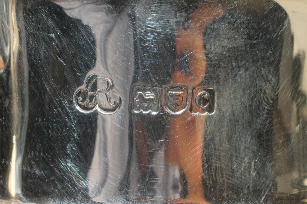 A LATE VICTORIAN SILVER TROPHY CUP AND COVER Image