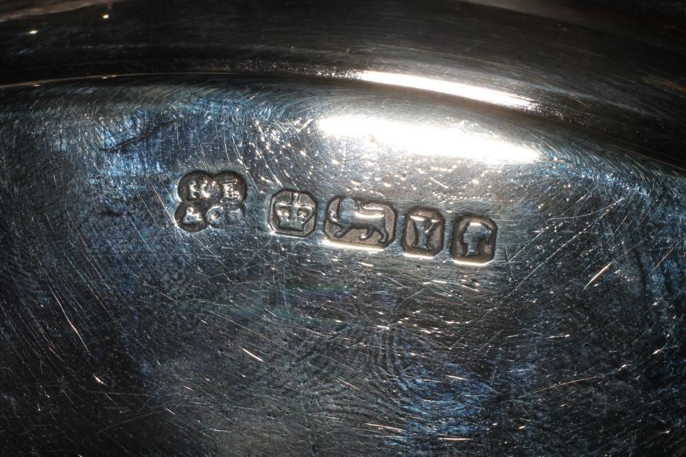 A VICTORIAN SILVER SALVER Image