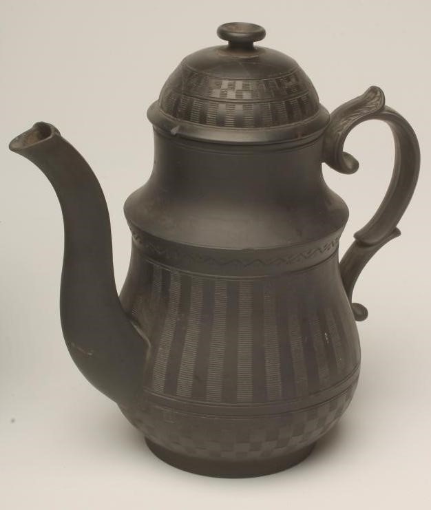 A DOCUMENTARY CREAMWARE MUG of cylindrical form Image