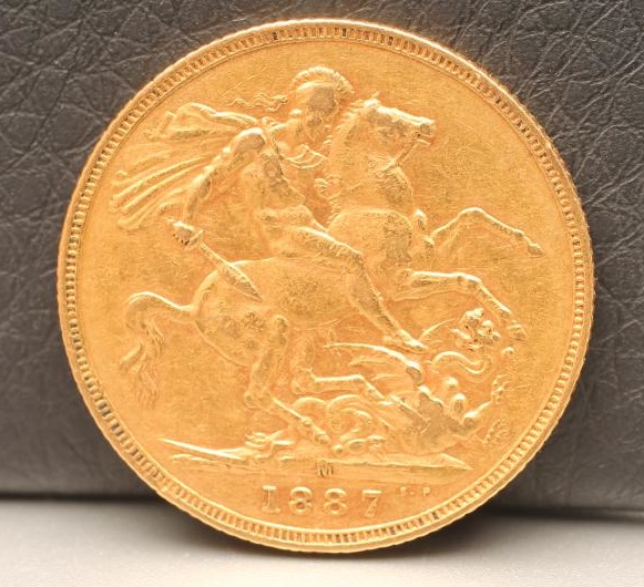 A VICTORIA JH GOLD SOVEREIGN Image