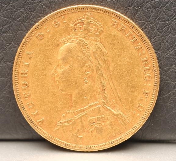 A VICTORIA JH GOLD SOVEREIGN Image