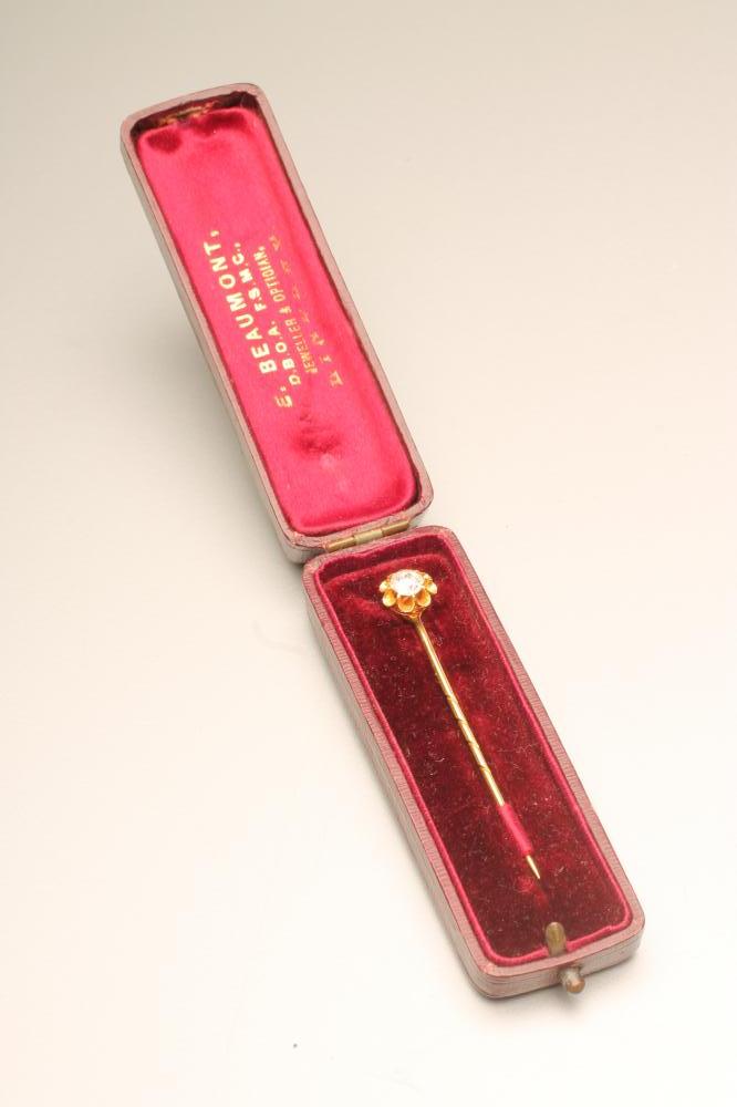 A DIAMOND STICK PIN Image