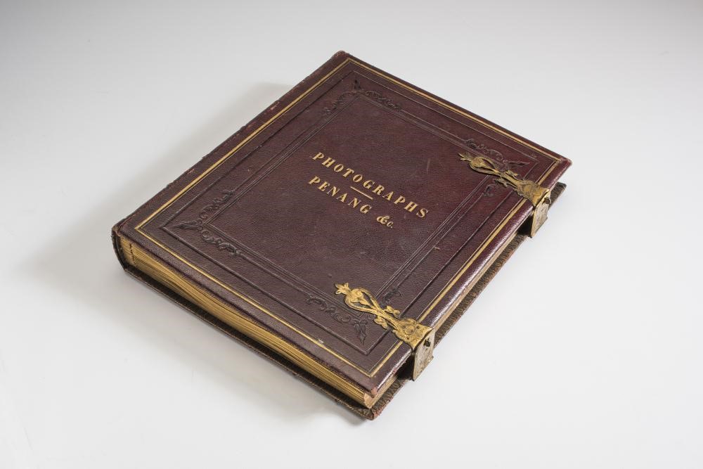 PHOTOGRAPHS FROM PENANG &c. by John Thomson.  An album of 40 albumen photographs by John Thomson Image