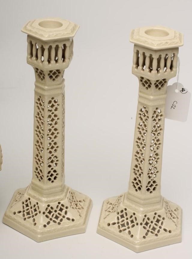 A COLLECTION OF LEEDS CREAMWARE Image