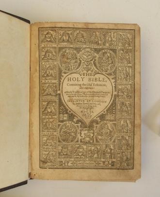 THE HOLY BIBLE CONTAINING THE OLD TESTAMENT Image