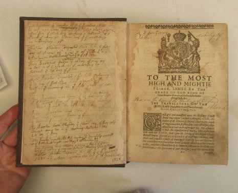 THE HOLY BIBLE CONTAINING THE OLD TESTAMENT Image