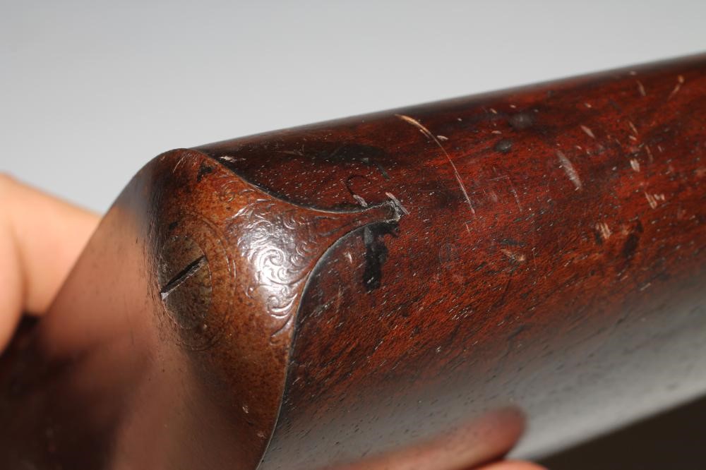 A PERCUSSION SPORTING SHOTGUN by F. Breener Image