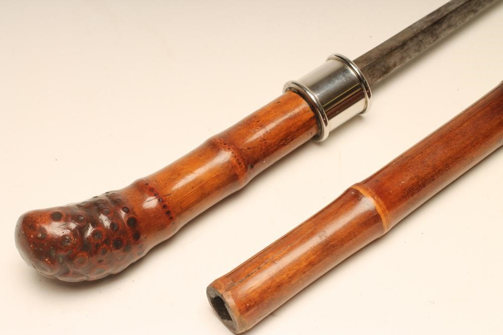 A BAMBOO SWORD STICK Image