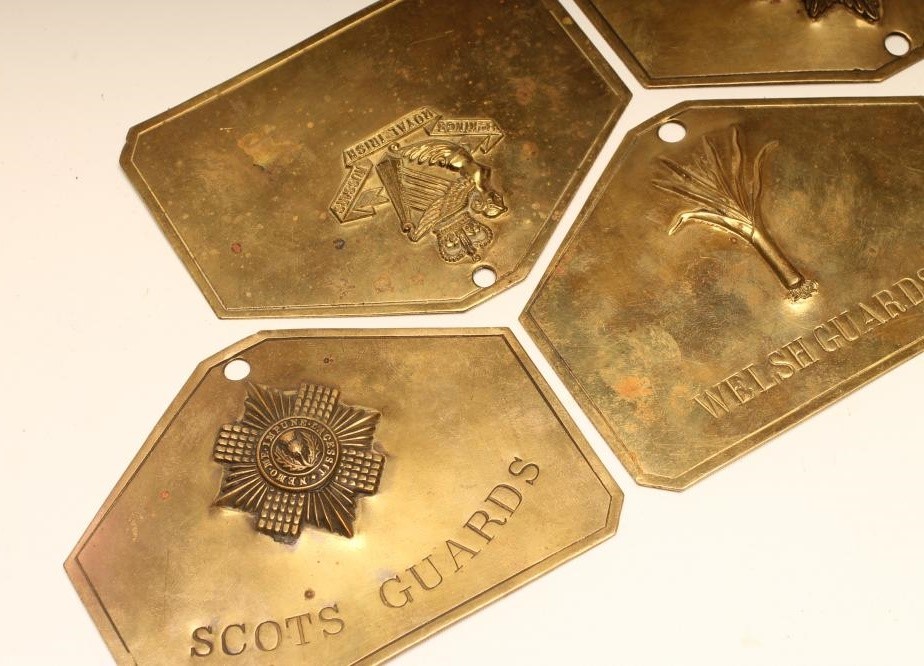 SIX BED / DUTY FOOT PLATES comprising Welsh Guards Image