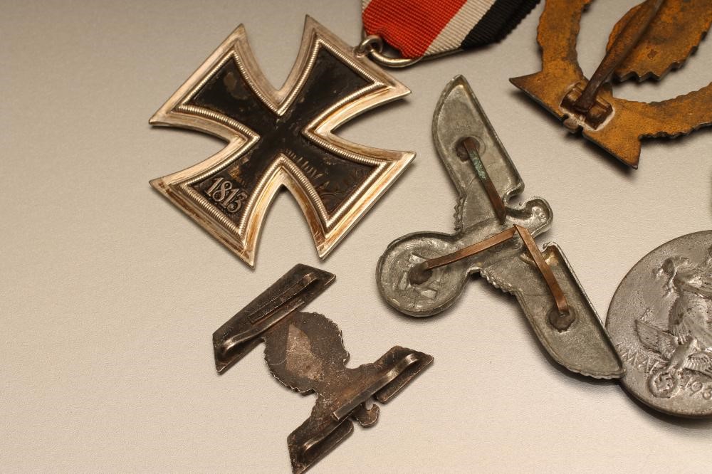 A GERMAN SECOND CLASS IRON CROSS with matching ribbon Image
