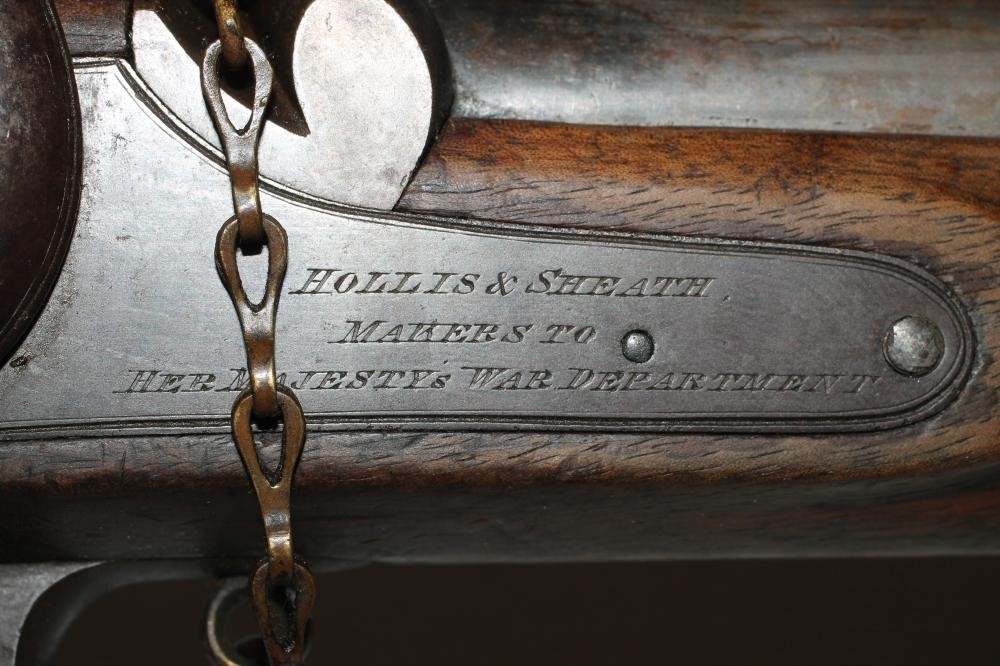 A .577 VOLUNTEER ENFIELD 2 BAND PERCUSSION RIFLE Image