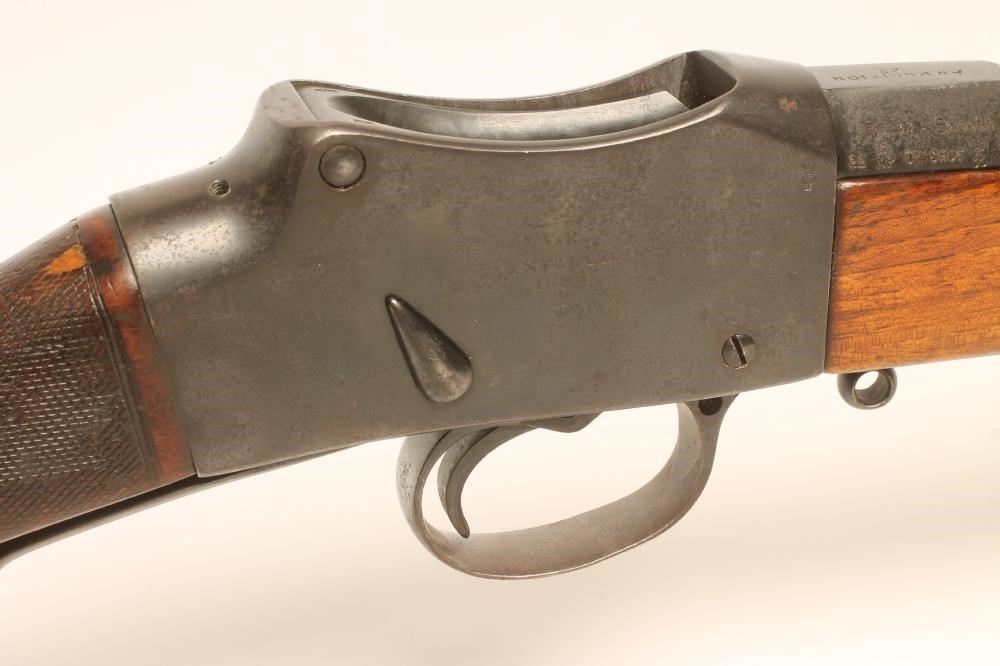AN ENFIELD 1888 FALLING BLOCK RIFLE converted by Bonehill Image