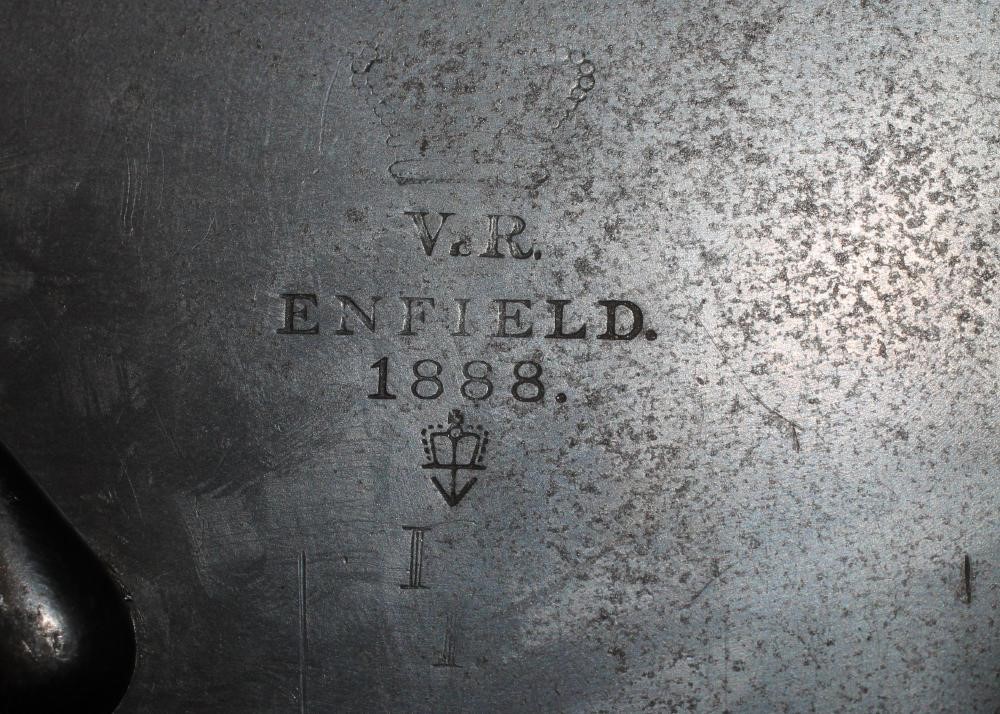 AN ENFIELD 1888 FALLING BLOCK RIFLE converted by Bonehill Image