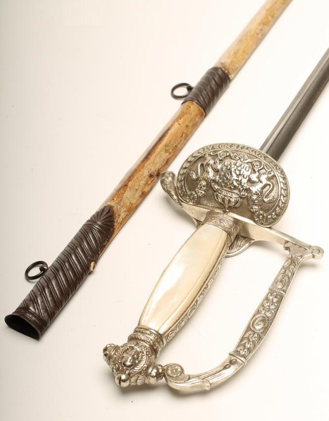 A DUTCH COURT SWORD Image