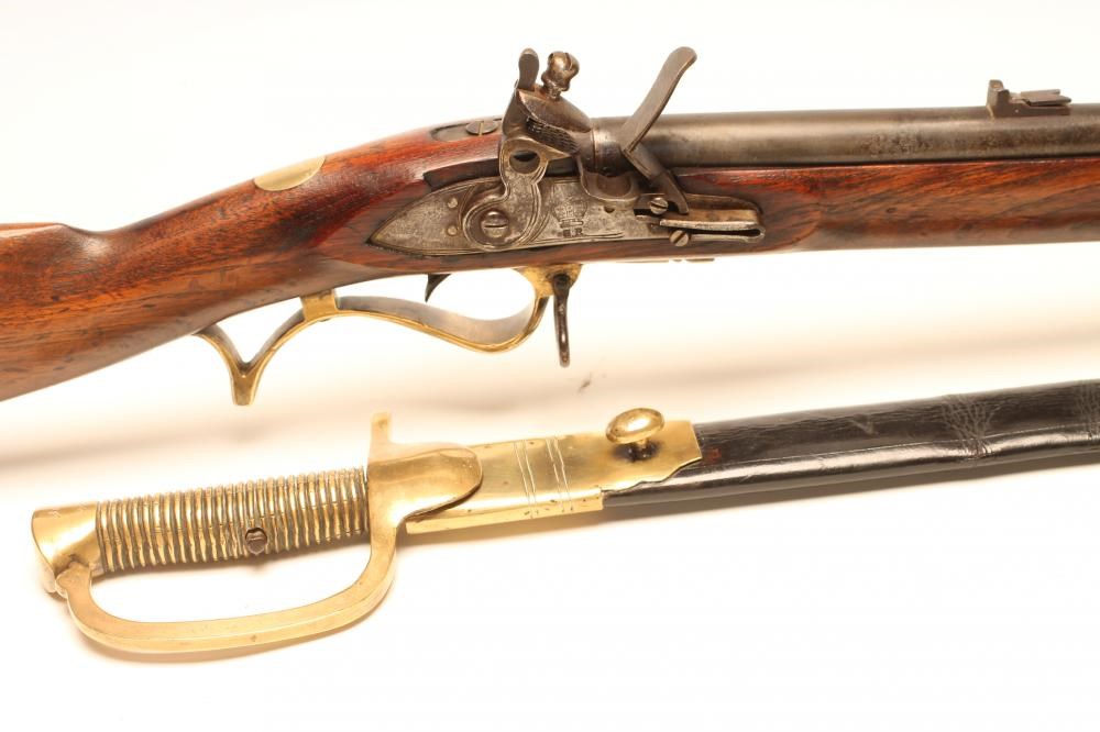 A good reproduction baker rifle | Hartleys Auctioneers & Valuers