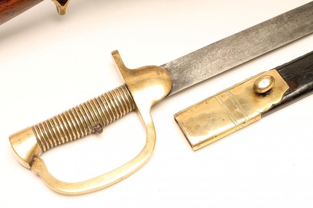 A GOOD REPRODUCTION BAKER RIFLE Image