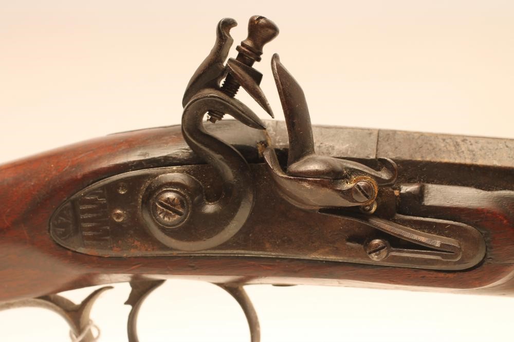 A FLINTLOCK SPORTING GUN Image