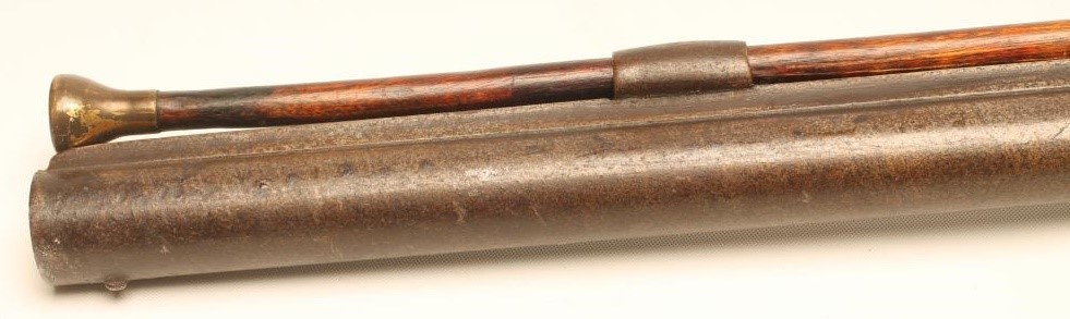 A FLINTLOCK SPORTING GUN Image