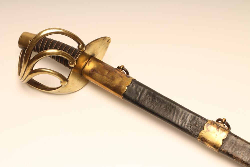 A FRENCH AN XI HEAVY CAVALRY SWORD Image