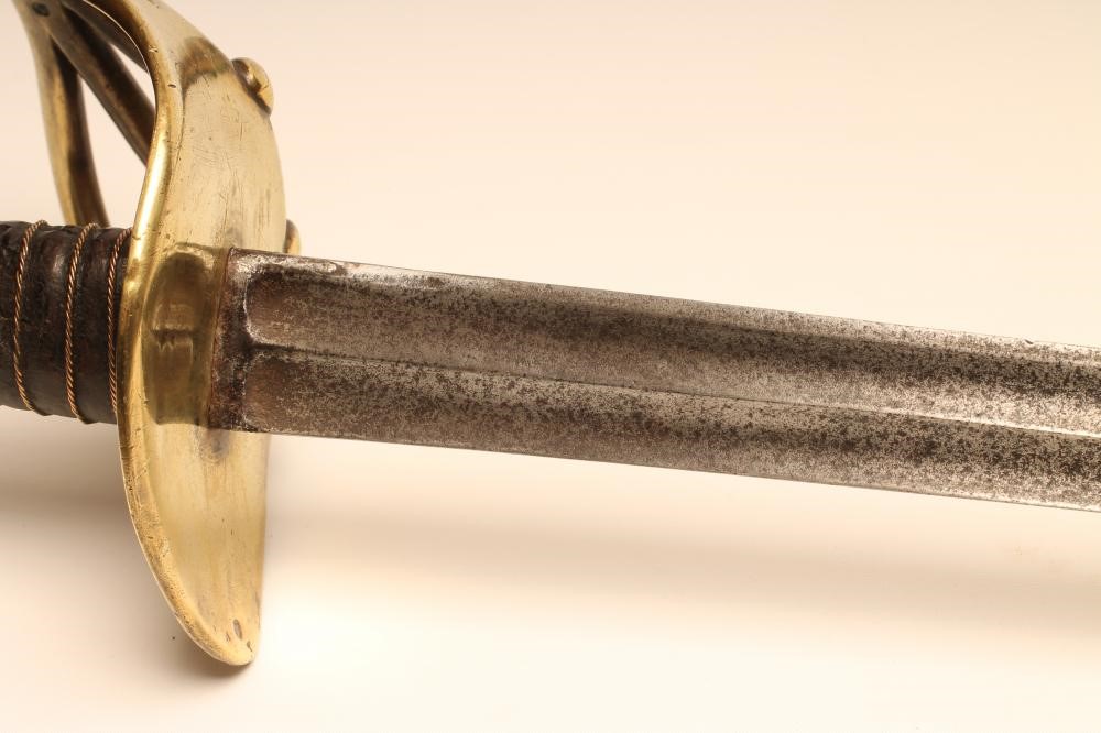 A FRENCH AN XI HEAVY CAVALRY SWORD Image