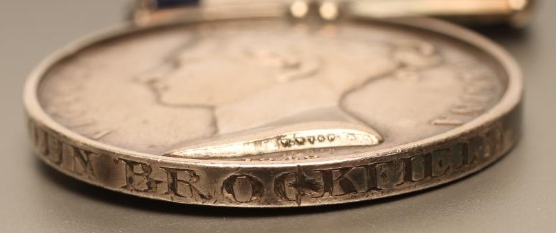 A NAVAL GENERAL SERVICE MEDAL with inscription for John Brookfield Image