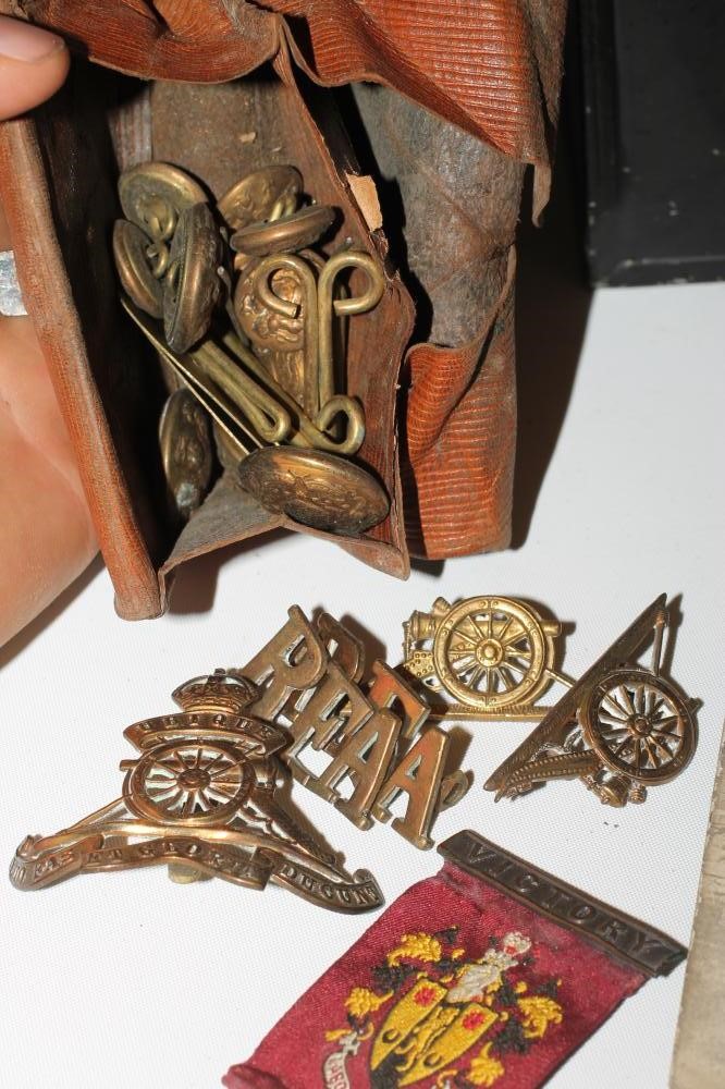 A FAMILY OF FIRST WORLD WAR MEDALS awarded to Samson Walker of the Royal Field Artillery Image