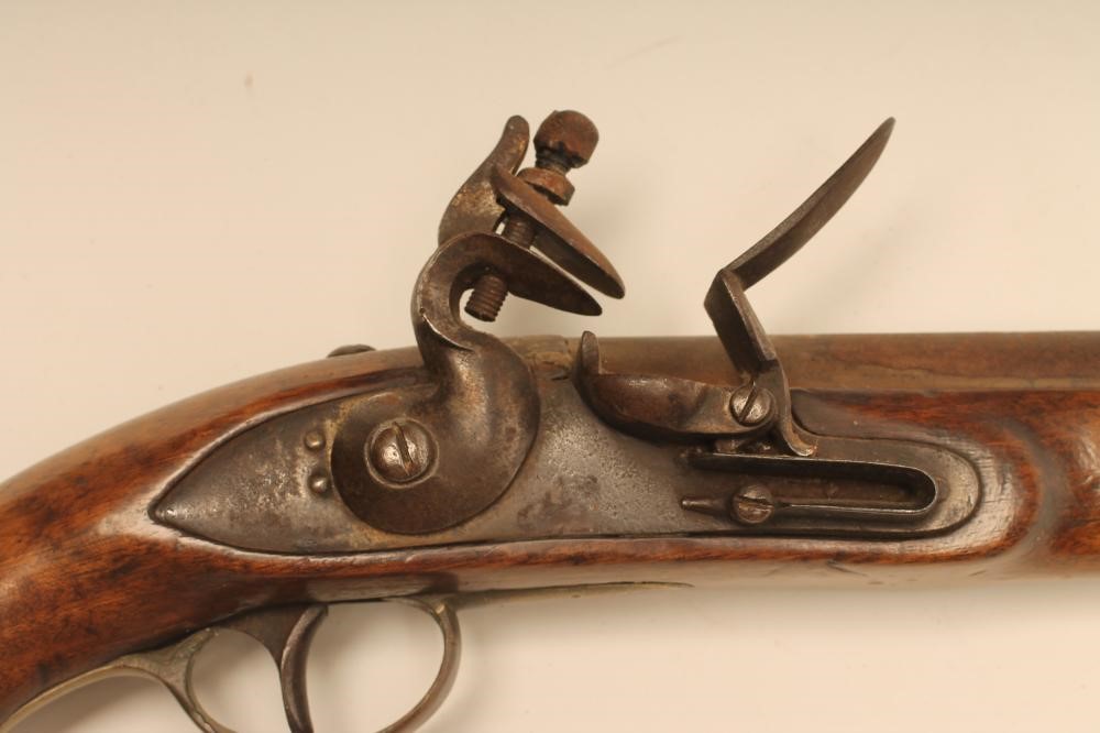 A BELGIAN SEA SERVICE FLINTLOCK PISTOL Image