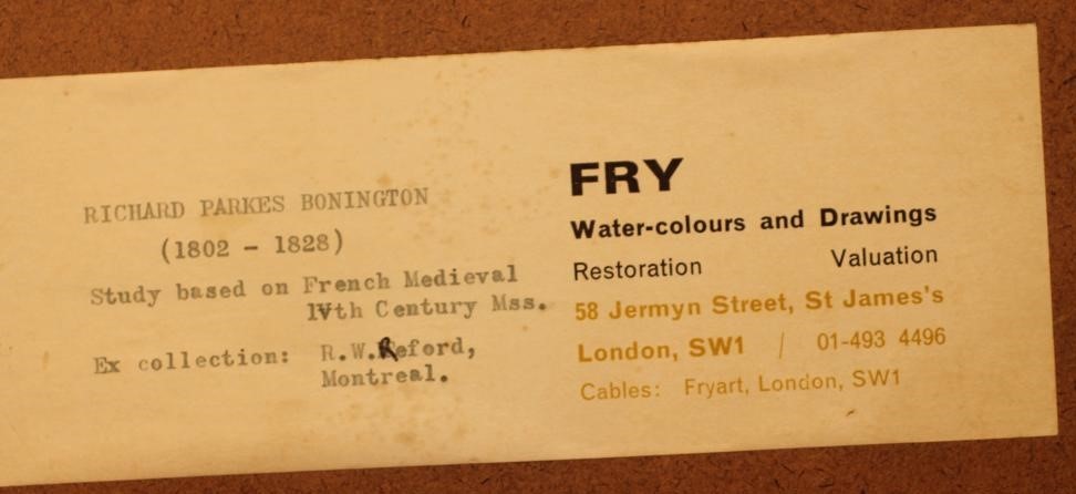 RICHARD PARKES BONNINGTON (1802-1828) Image