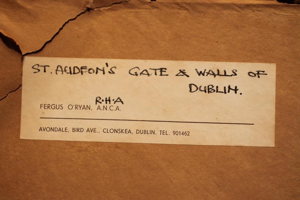 ‡FERGUS O'RYAN R.H.A. (Irish 1911-1989) Image