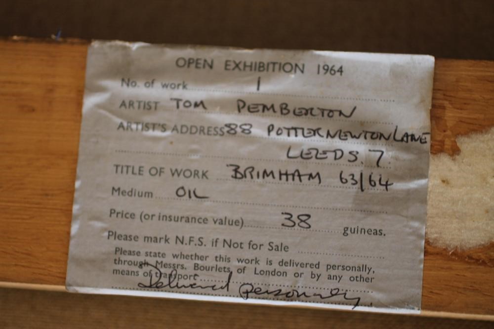 TOM PEMBERTON (1925-2017) Image
