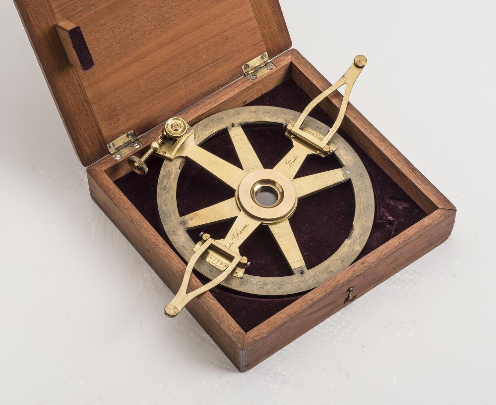 A GILT BRASS PROJECTOR Image