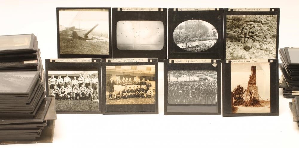 A COLLECTION OF MAGIC LANTERN SLIDES Image