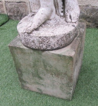 A COMPOSITION STONE FIGURE OF VENUS after Canova Image