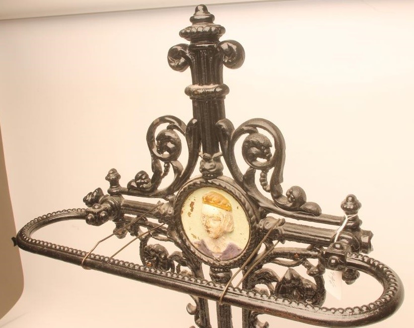 A VICTORIAN CAST IRON STICK STAND Image