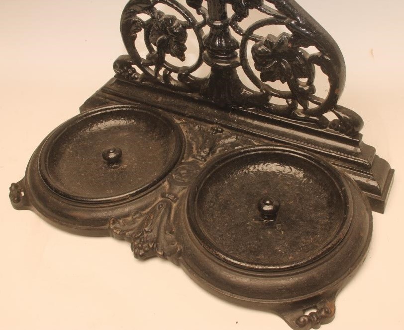 A VICTORIAN CAST IRON STICK STAND Image