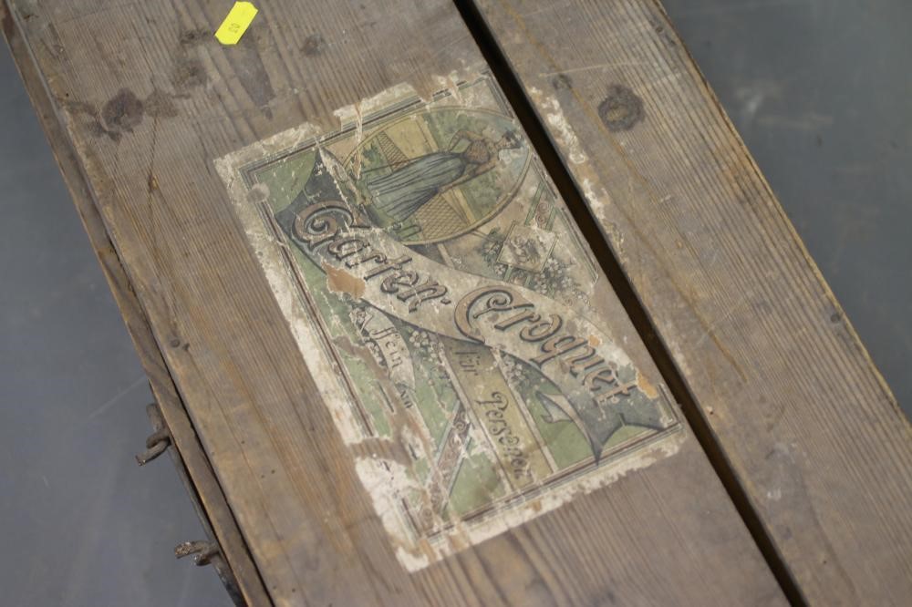 A CROQUET SET by F.H. Ayres Image